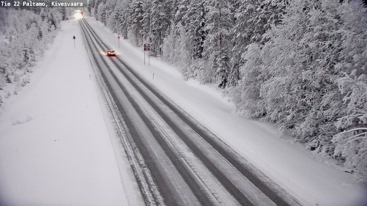 Weather Camera Image Road 22 Paltamo, Kivesvaara, Paltamo, Kainuu