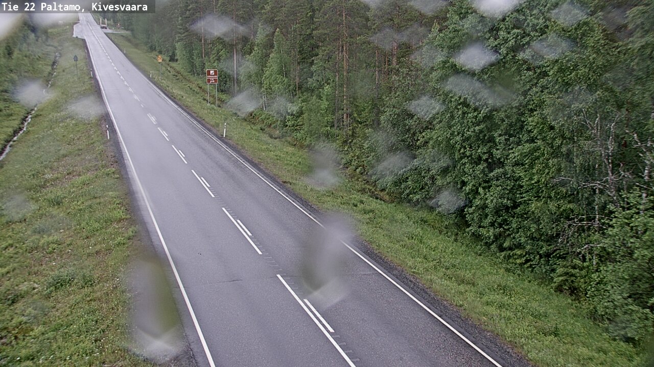 Kelikamerat Kuva Tie 22 Paltamo, Kivesvaara, Paltamo, Kainuu
