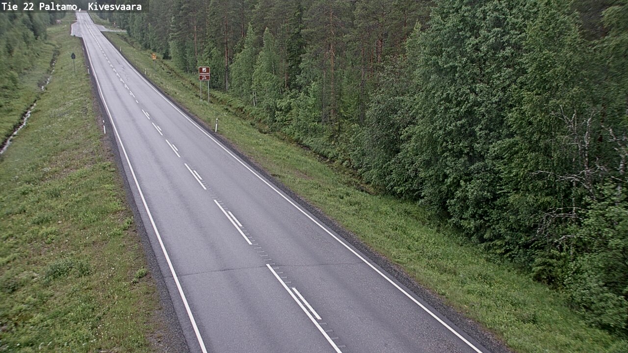 Kelikamerat Kuva Tie 22 Paltamo, Kivesvaara, Paltamo, Kainuu