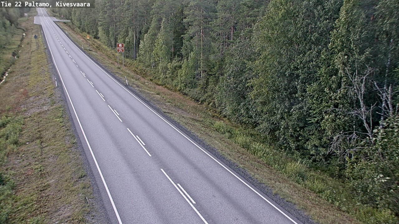 Kelikamerat Kuva Tie 22 Paltamo, Kivesvaara, Paltamo, Kainuu
