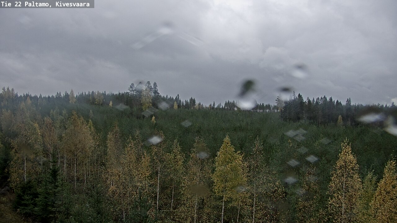Weather Camera Image Road 22 Paltamo, Kivesvaara, Paltamo, Kainuu
