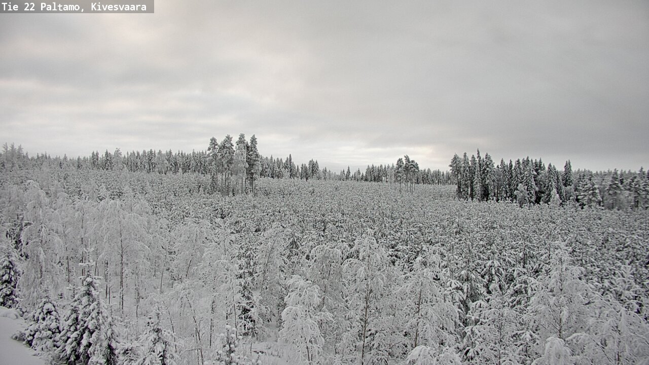 Kelikamerat Kuva Tie 22 Paltamo, Kivesvaara, Paltamo, Kainuu