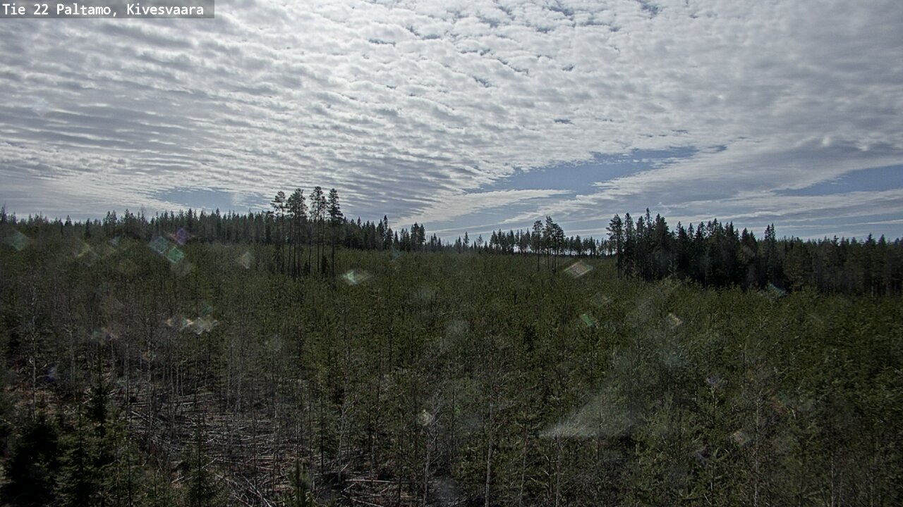 Kelikamerat Kuva Tie 22 Paltamo, Kivesvaara, Paltamo, Kainuu