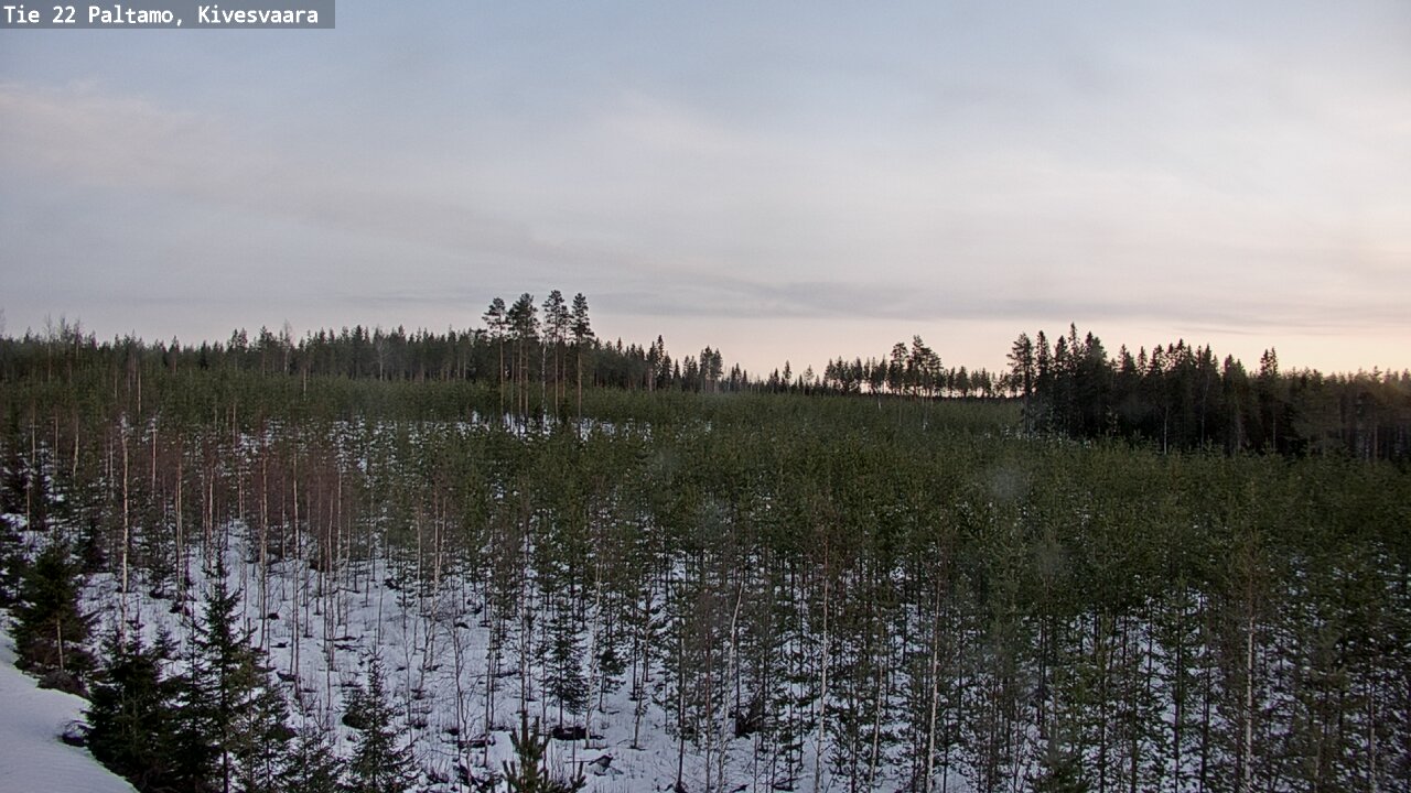 Kelikamerat Kuva Tie 22 Paltamo, Kivesvaara, Paltamo, Kainuu