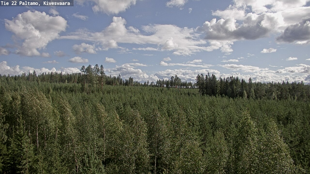 Kelikamerat Kuva Tie 22 Paltamo, Kivesvaara, Paltamo, Kainuu
