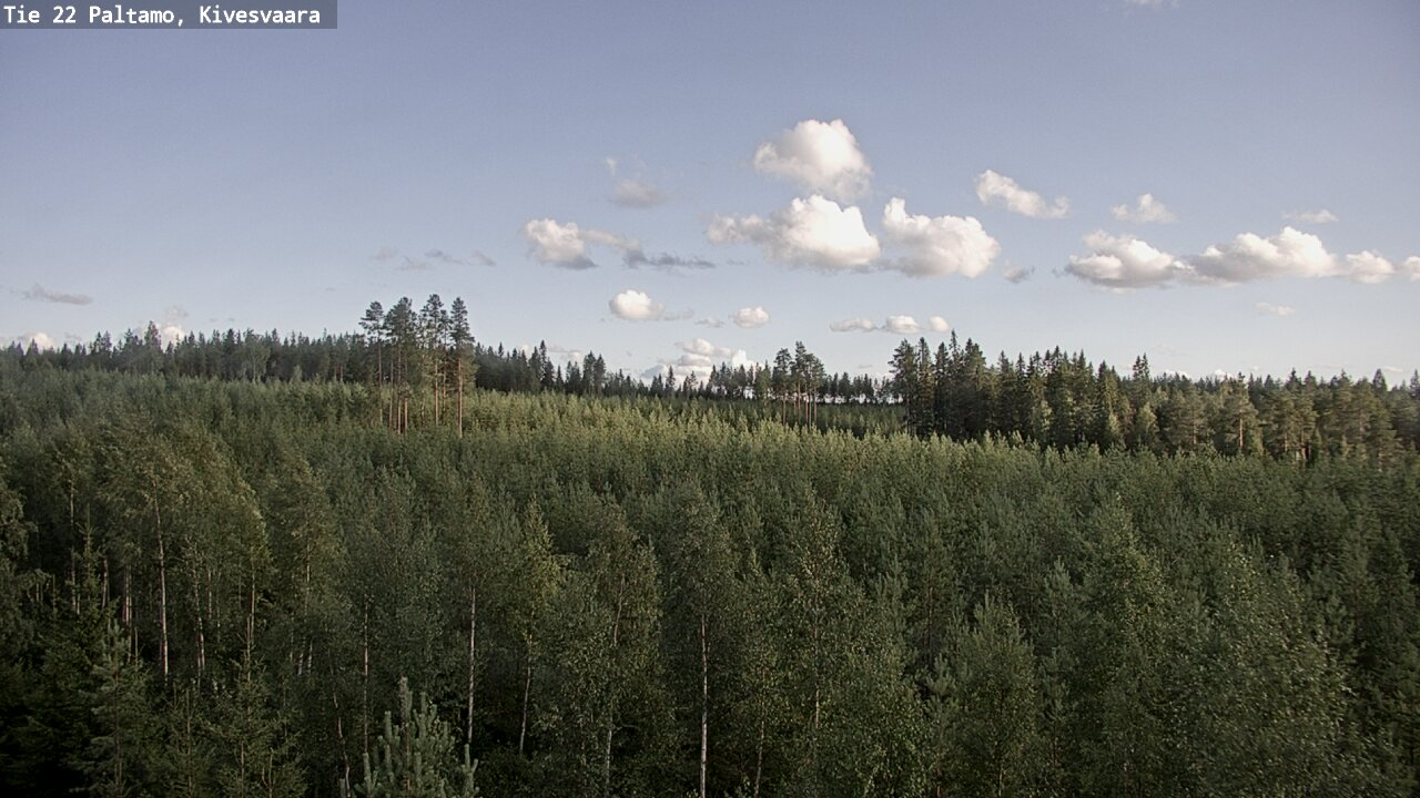 Kelikamerat Kuva Tie 22 Paltamo, Kivesvaara, Paltamo, Kainuu