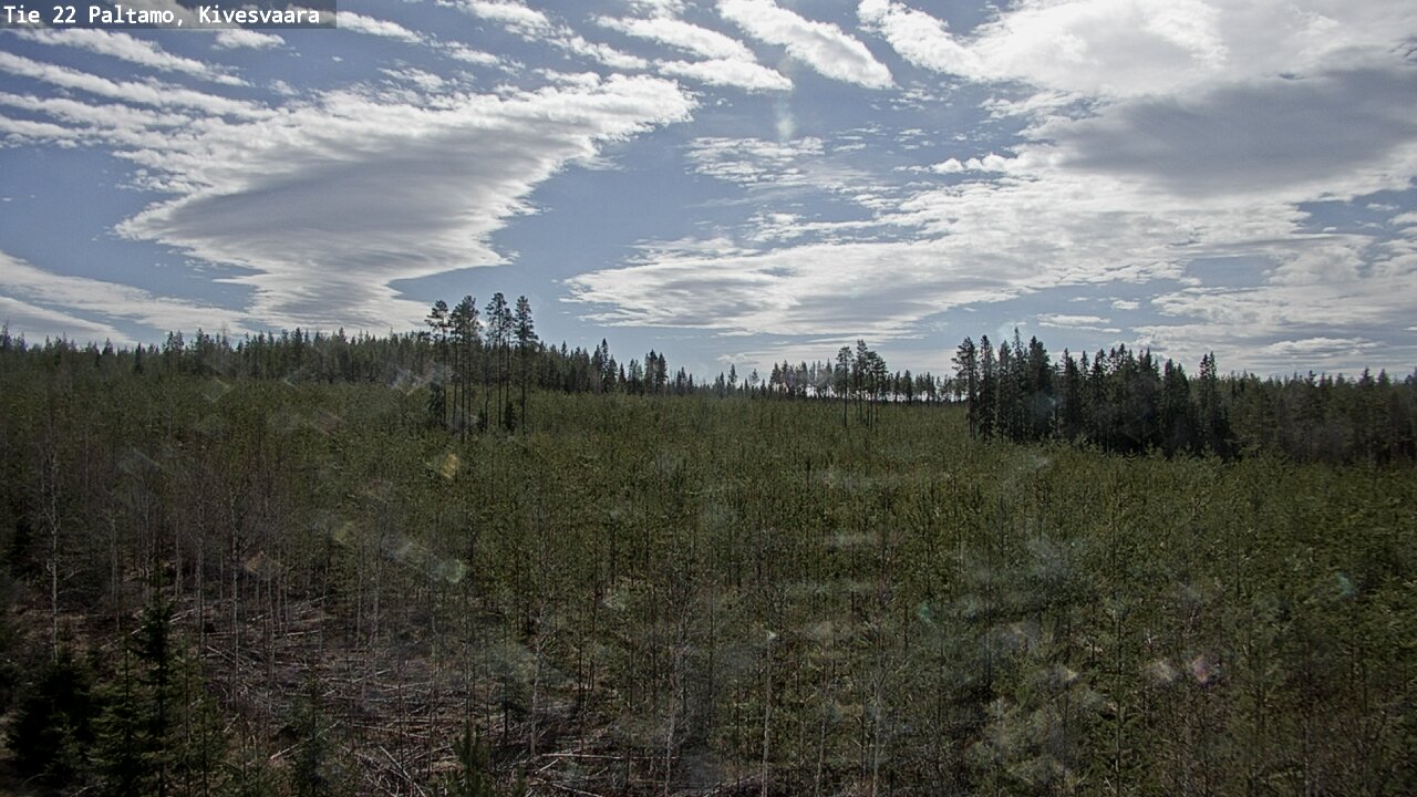 Kelikamerat Kuva Tie 22 Paltamo, Kivesvaara, Paltamo, Kainuu
