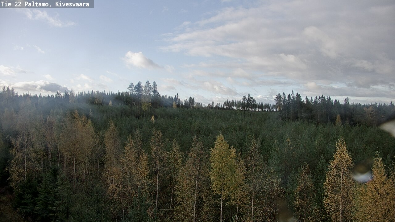 Weather Camera Image Road 22 Paltamo, Kivesvaara, Paltamo, Kainuu