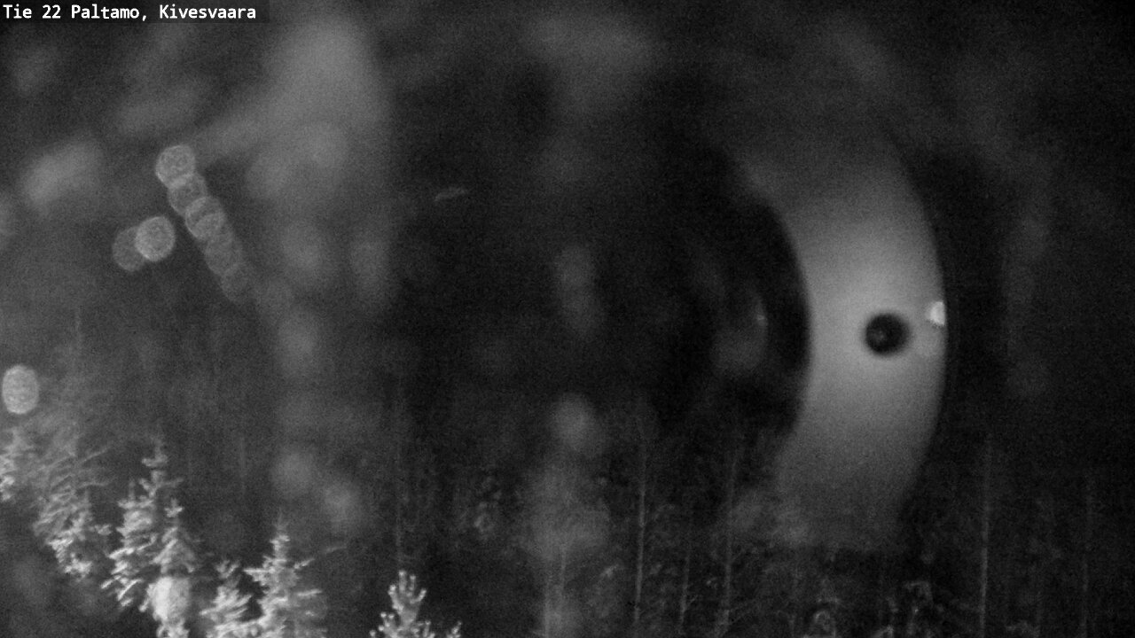 Weather Camera Image Väg 22 Paltamo, Kivesvaara, Paltamo, Kainuu