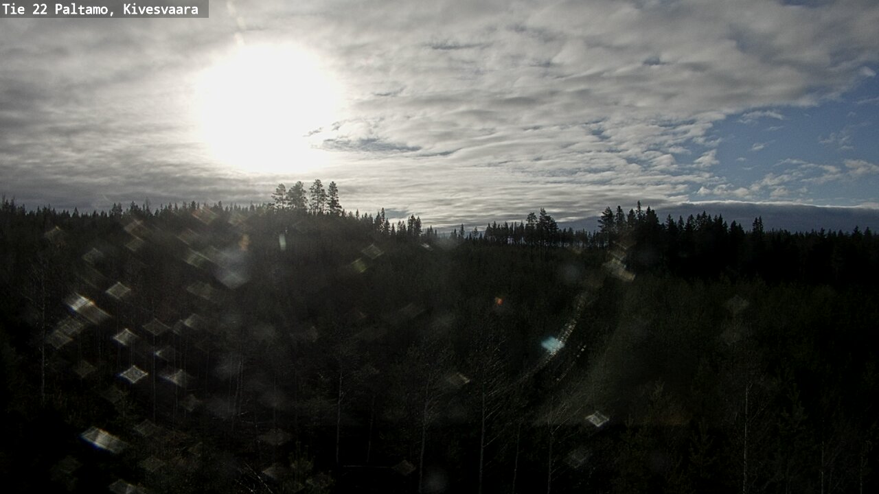 Kelikamerat Kuva Tie 22 Paltamo, Kivesvaara, Paltamo, Kainuu