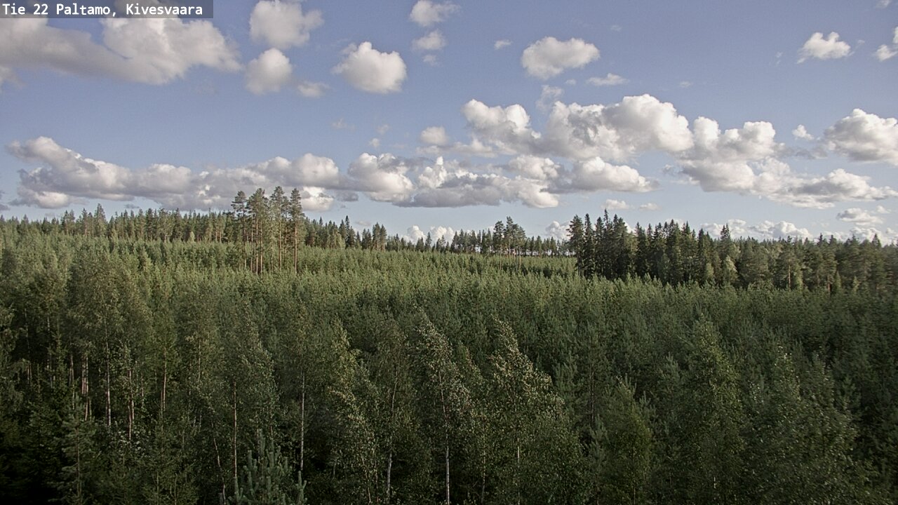 Kelikamerat Kuva Tie 22 Paltamo, Kivesvaara, Paltamo, Kainuu