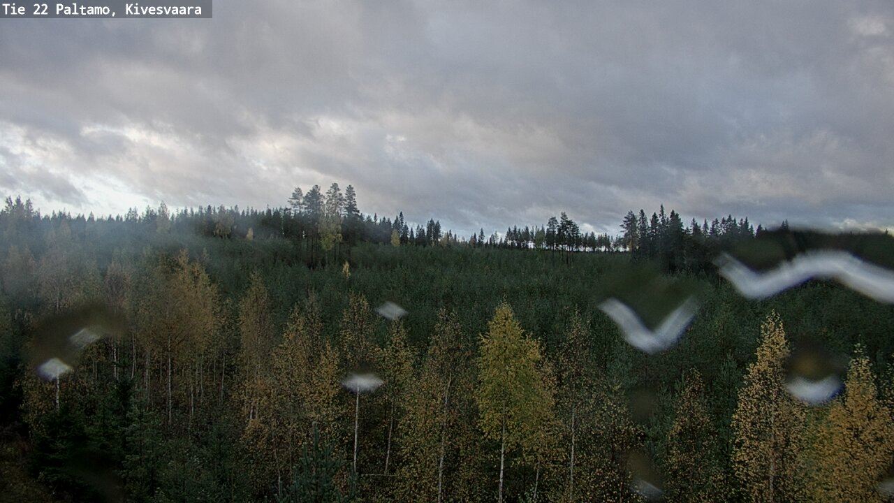Weather Camera Image Road 22 Paltamo, Kivesvaara, Paltamo, Kainuu