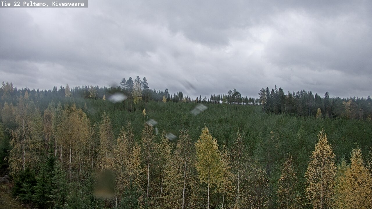 Weather Camera Image Road 22 Paltamo, Kivesvaara, Paltamo, Kainuu