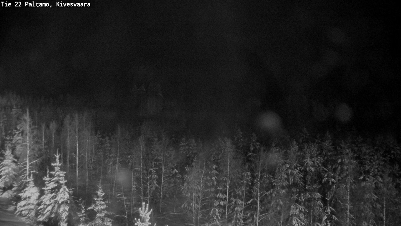 Weather Camera Image Väg 22 Paltamo, Kivesvaara, Paltamo, Kainuu