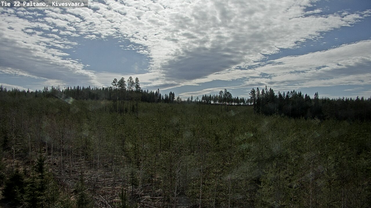 Kelikamerat Kuva Tie 22 Paltamo, Kivesvaara, Paltamo, Kainuu