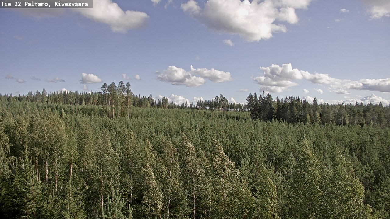 Kelikamerat Kuva Tie 22 Paltamo, Kivesvaara, Paltamo, Kainuu