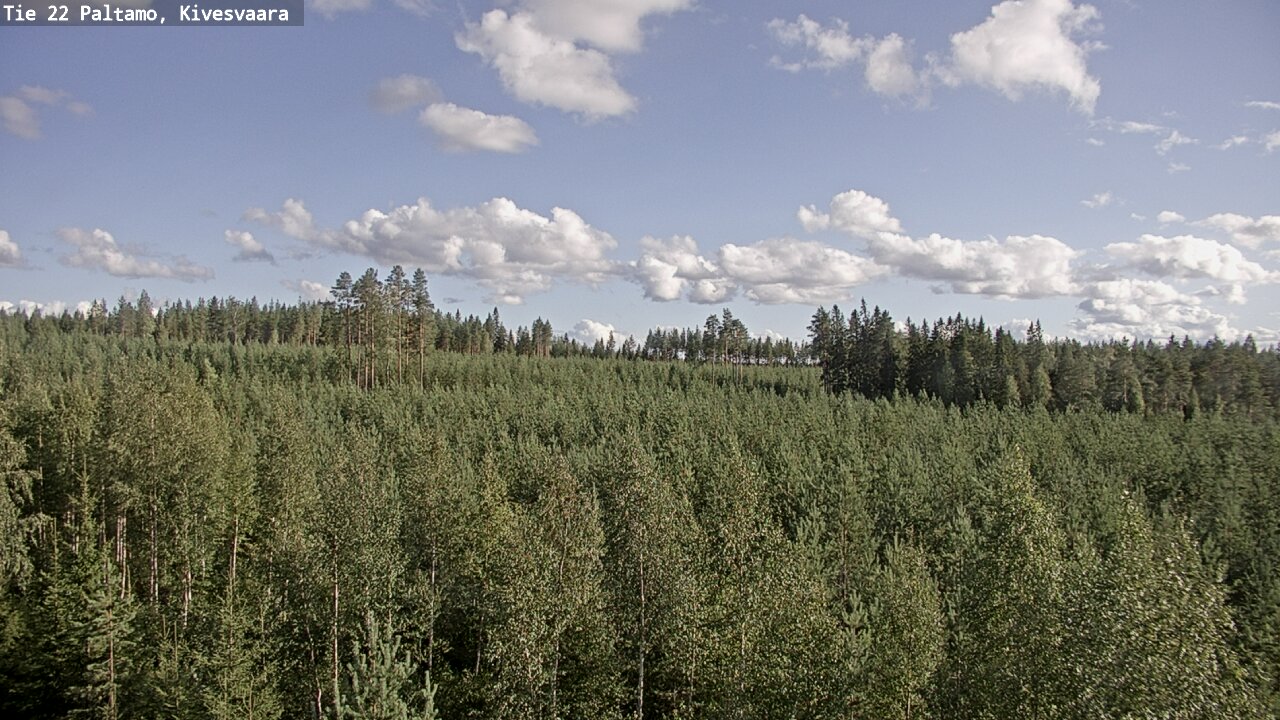 Kelikamerat Kuva Tie 22 Paltamo, Kivesvaara, Paltamo, Kainuu