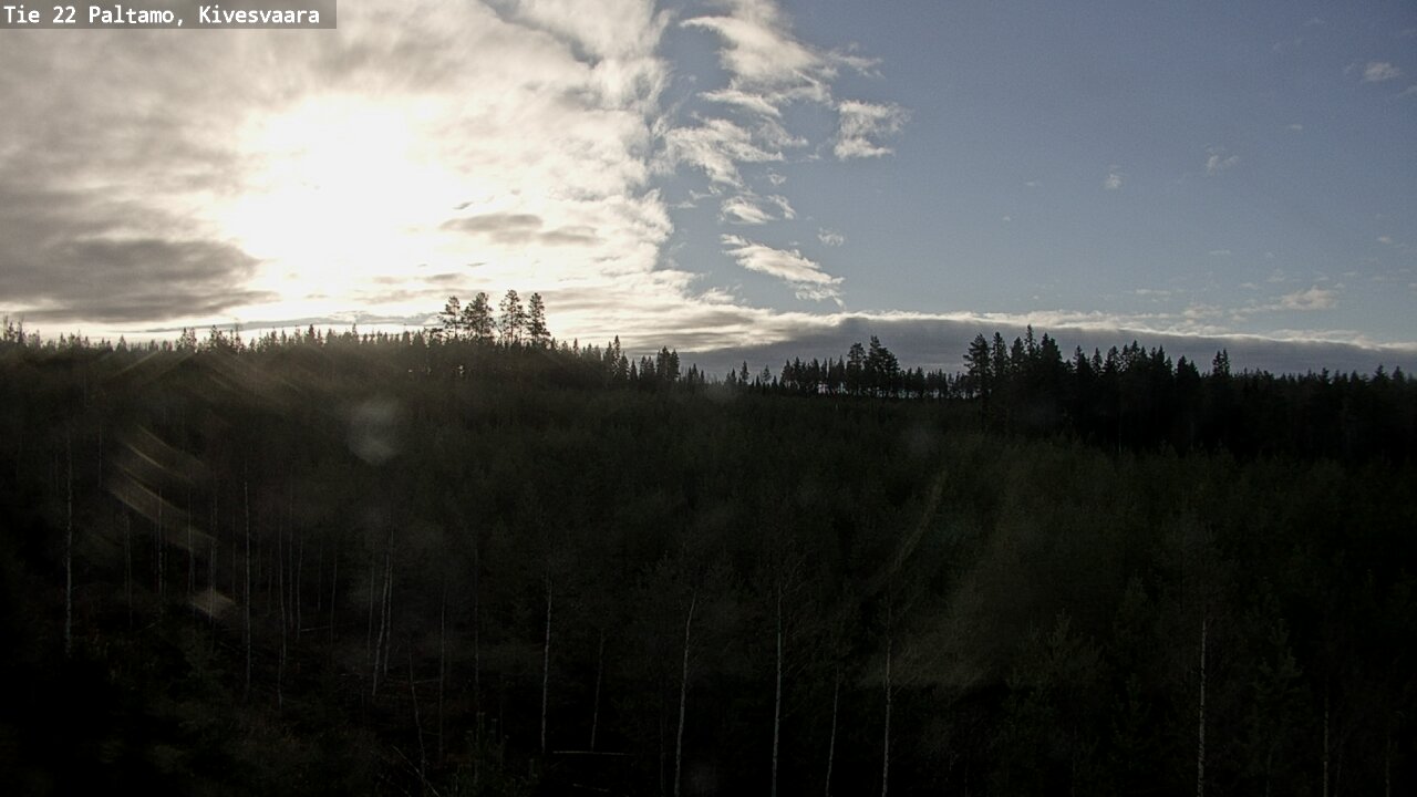 Kelikamerat Kuva Tie 22 Paltamo, Kivesvaara, Paltamo, Kainuu