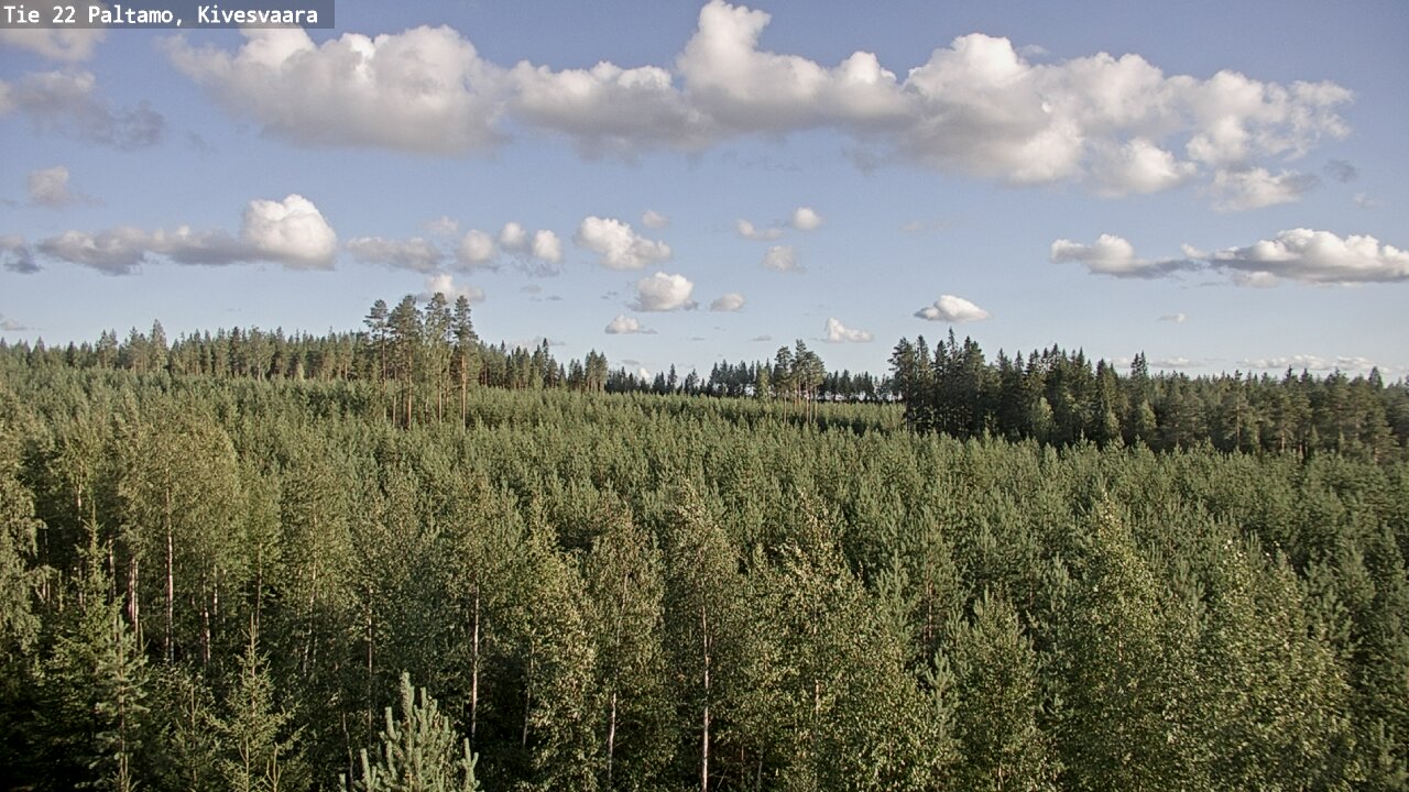 Kelikamerat Kuva Tie 22 Paltamo, Kivesvaara, Paltamo, Kainuu