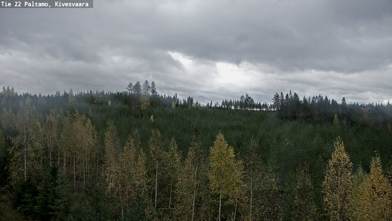 Weather Camera Image Road 22 Paltamo, Kivesvaara, Paltamo, Kainuu