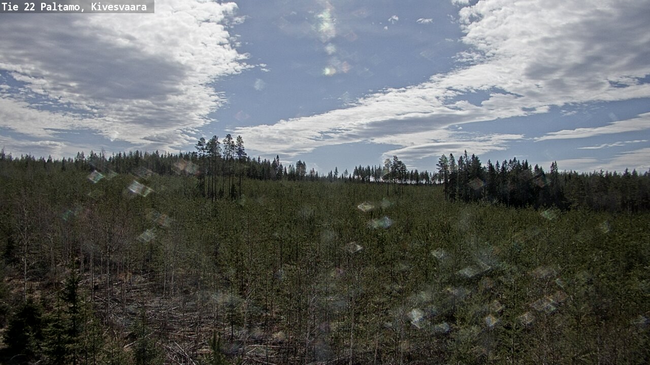 Kelikamerat Kuva Tie 22 Paltamo, Kivesvaara, Paltamo, Kainuu