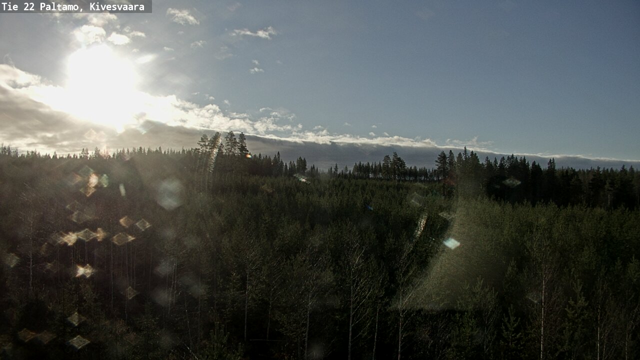 Kelikamerat Kuva Tie 22 Paltamo, Kivesvaara, Paltamo, Kainuu