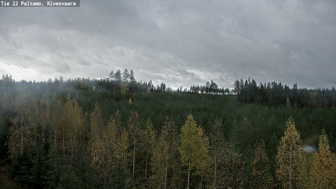 Weather Camera Image Road 22 Paltamo, Kivesvaara, Paltamo, Kainuu