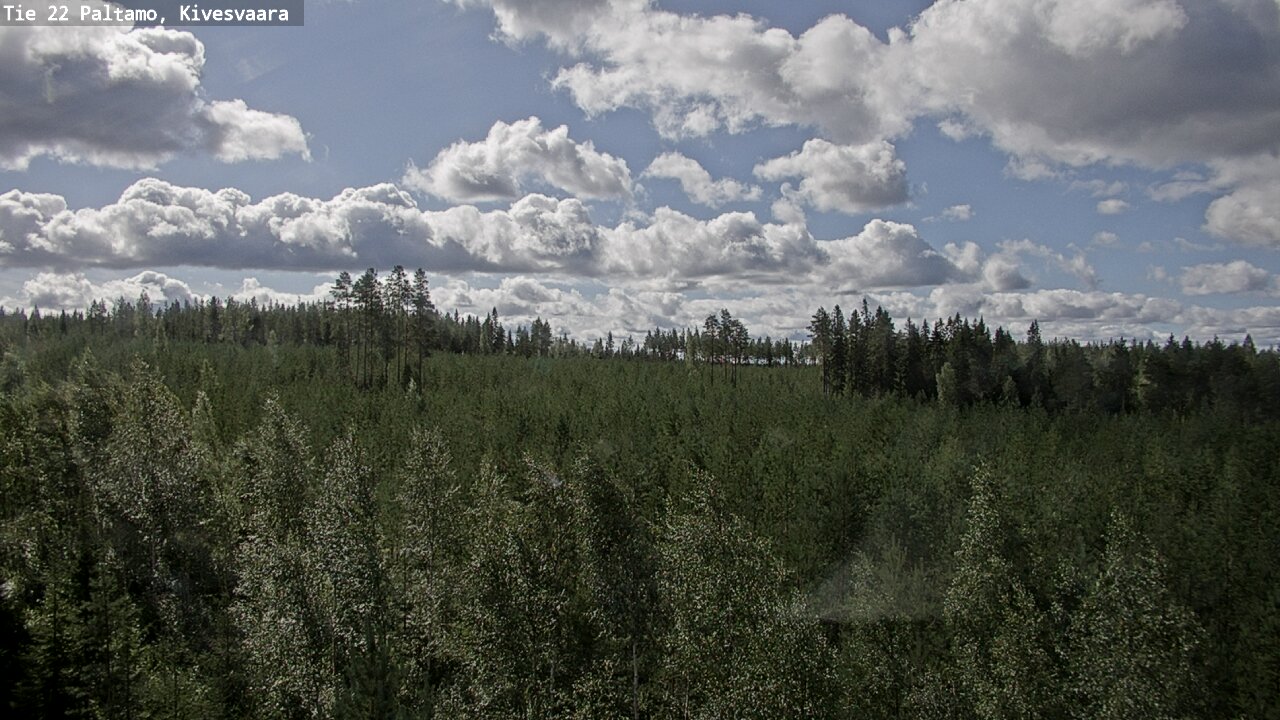 Kelikamerat Kuva Tie 22 Paltamo, Kivesvaara, Paltamo, Kainuu
