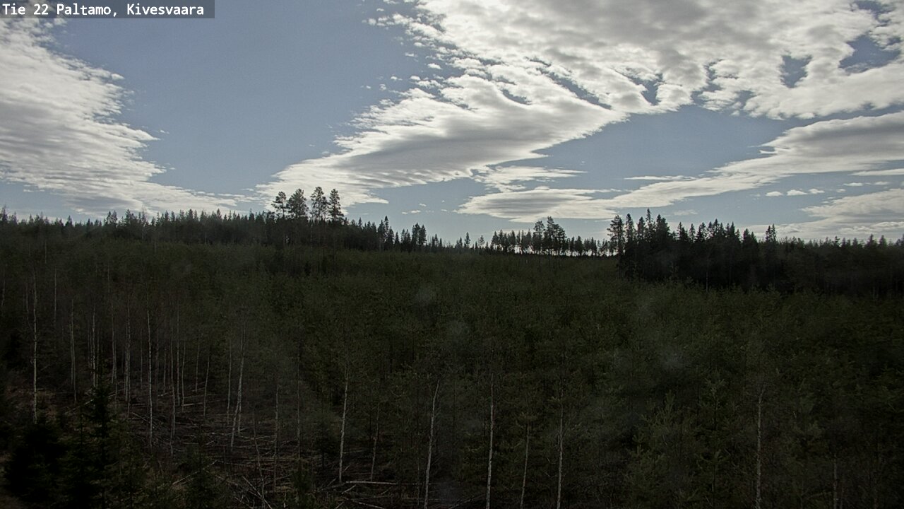 Kelikamerat Kuva Tie 22 Paltamo, Kivesvaara, Paltamo, Kainuu