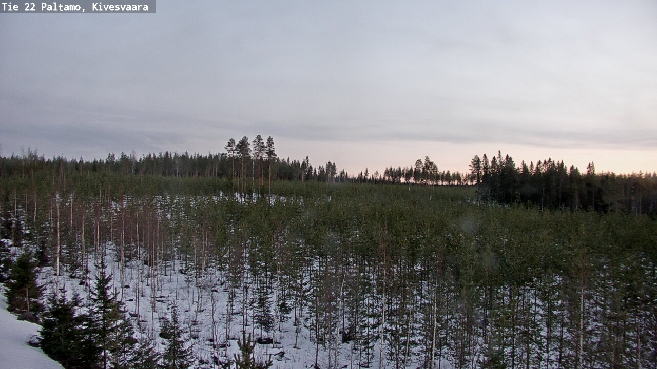 Kelikamerat Kuva Tie 22 Paltamo, Kivesvaara, Paltamo, Kainuu