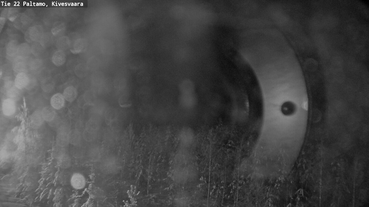 Weather Camera Image Väg 22 Paltamo, Kivesvaara, Paltamo, Kainuu