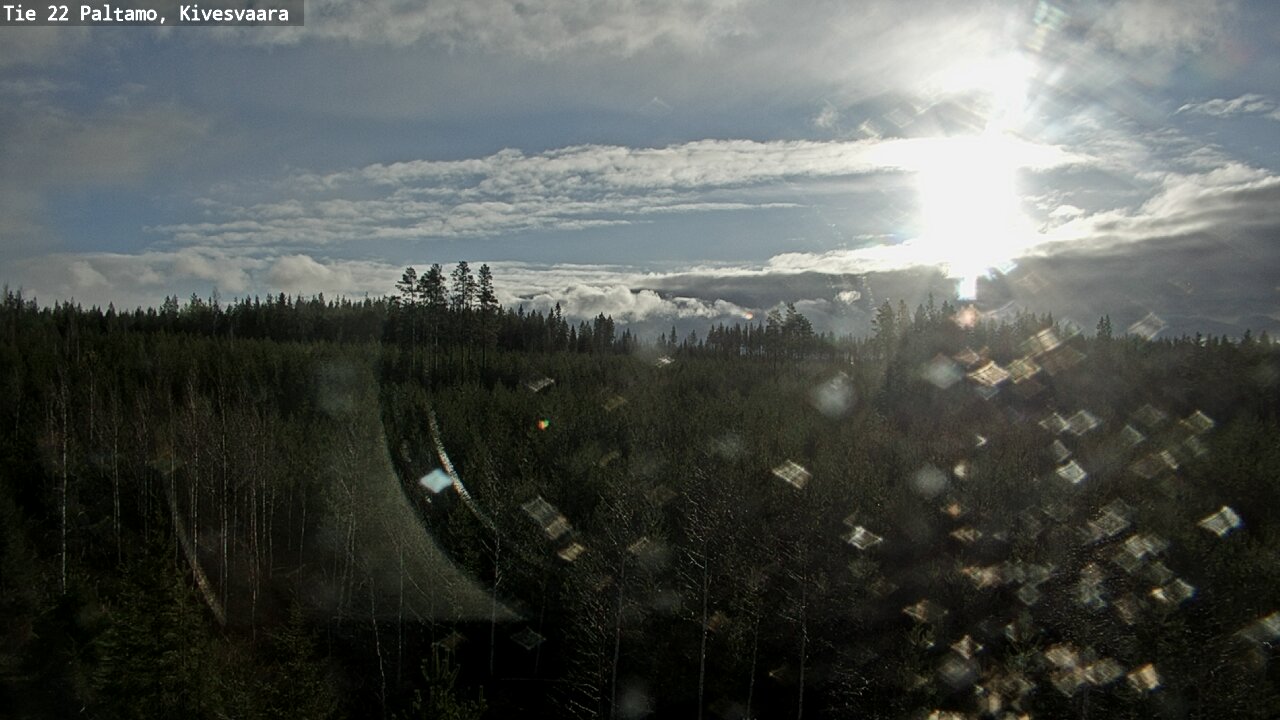 Kelikamerat Kuva Tie 22 Paltamo, Kivesvaara, Paltamo, Kainuu