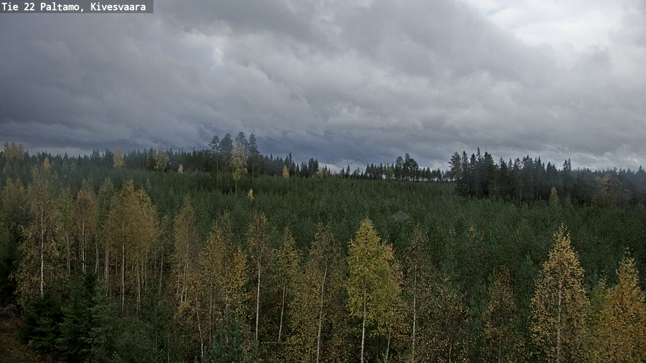 Weather Camera Image Road 22 Paltamo, Kivesvaara, Paltamo, Kainuu