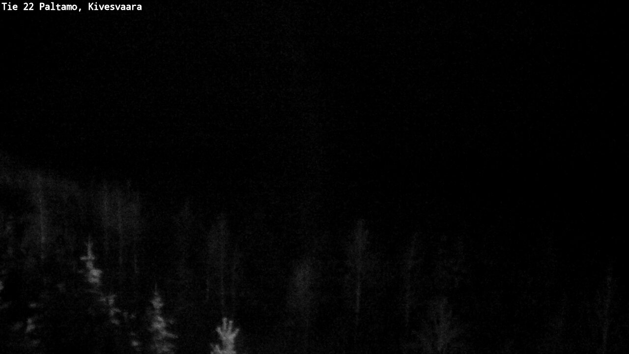 Weather Camera Image Väg 22 Paltamo, Kivesvaara, Paltamo, Kainuu