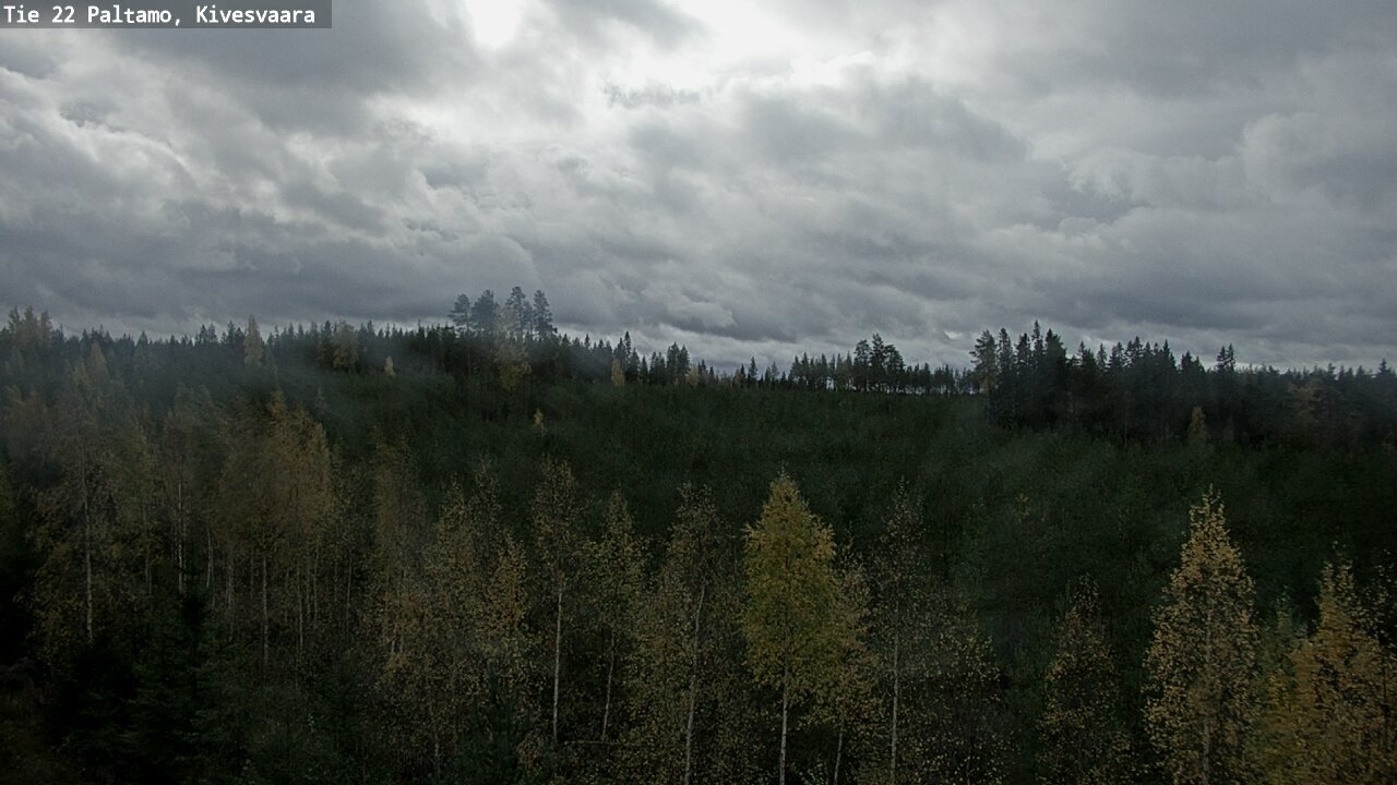Weather Camera Image Road 22 Paltamo, Kivesvaara, Paltamo, Kainuu
