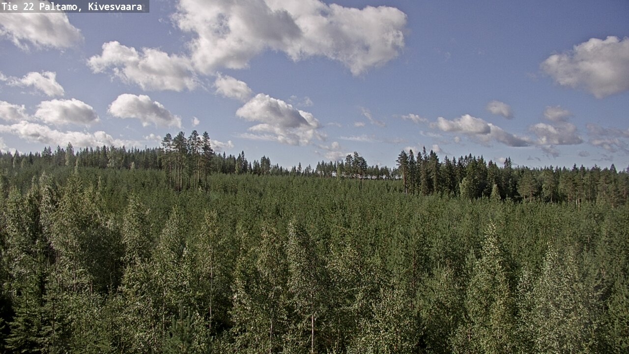 Kelikamerat Kuva Tie 22 Paltamo, Kivesvaara, Paltamo, Kainuu