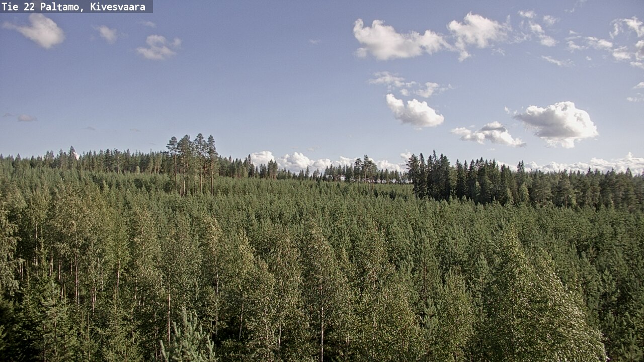 Kelikamerat Kuva Tie 22 Paltamo, Kivesvaara, Paltamo, Kainuu