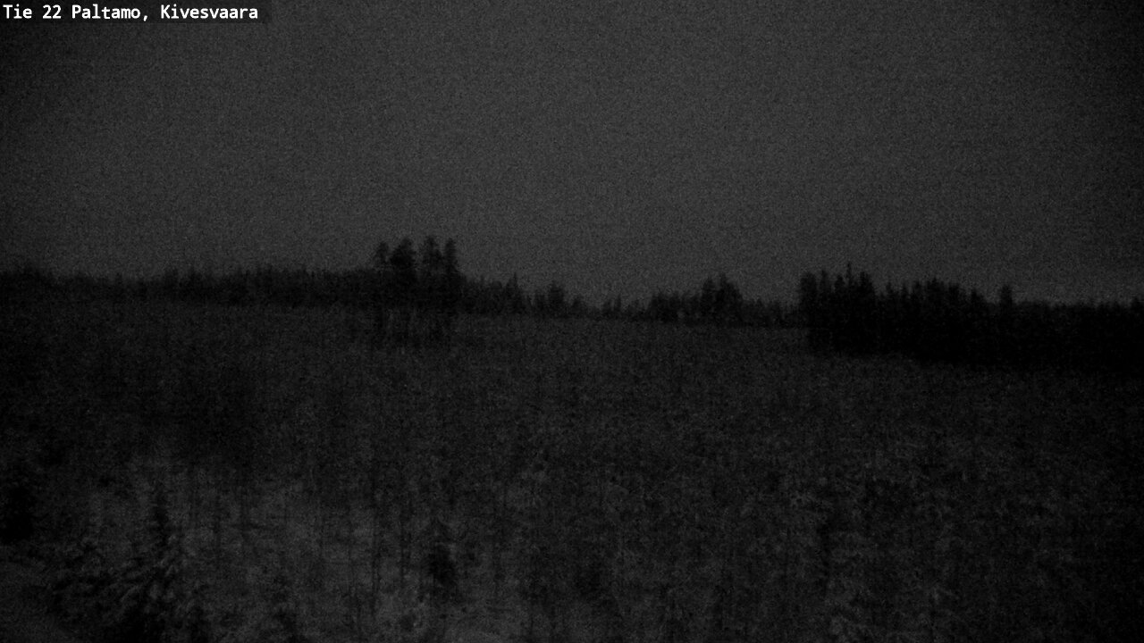 Weather Camera Image Väg 22 Paltamo, Kivesvaara, Paltamo, Kainuu