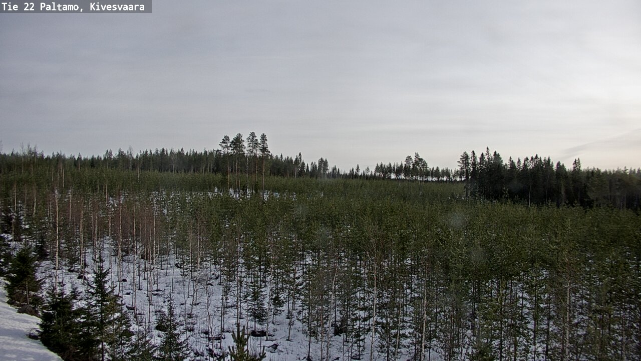 Kelikamerat Kuva Tie 22 Paltamo, Kivesvaara, Paltamo, Kainuu