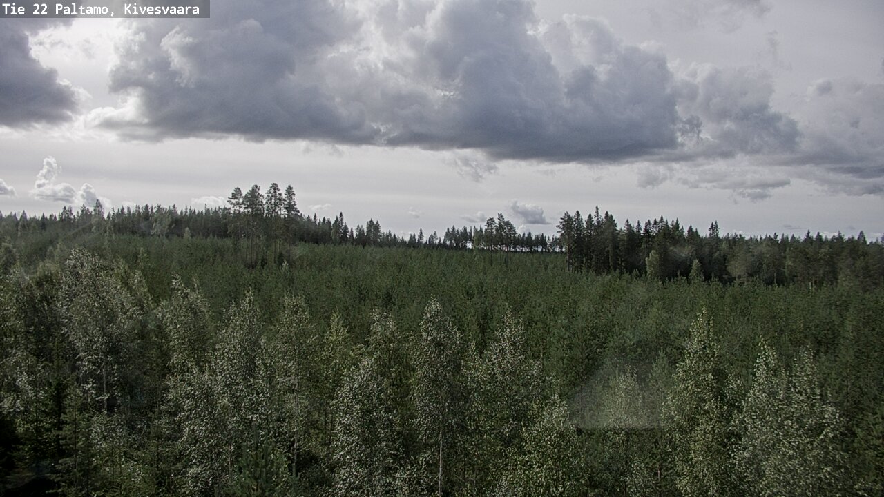 Weather Camera Image Road 22 Paltamo, Kivesvaara, Paltamo, Kainuu