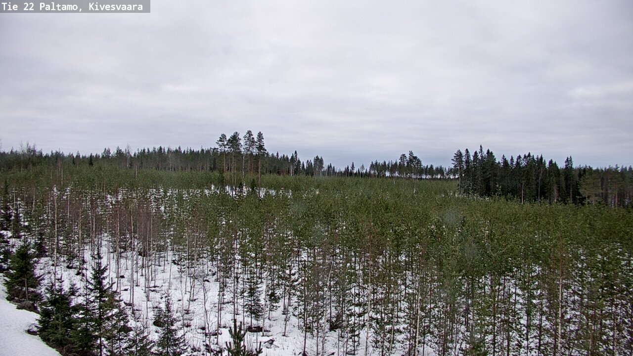 Kelikamerat Kuva Tie 22 Paltamo, Kivesvaara, Paltamo, Kainuu