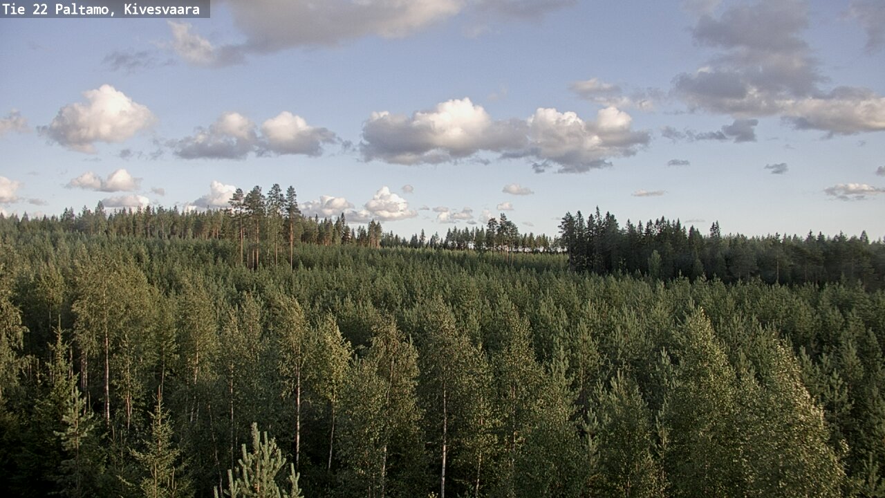 Kelikamerat Kuva Tie 22 Paltamo, Kivesvaara, Paltamo, Kainuu
