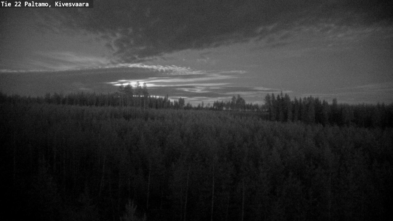 Weather Camera Image Road 22 Paltamo, Kivesvaara, Paltamo, Kainuu