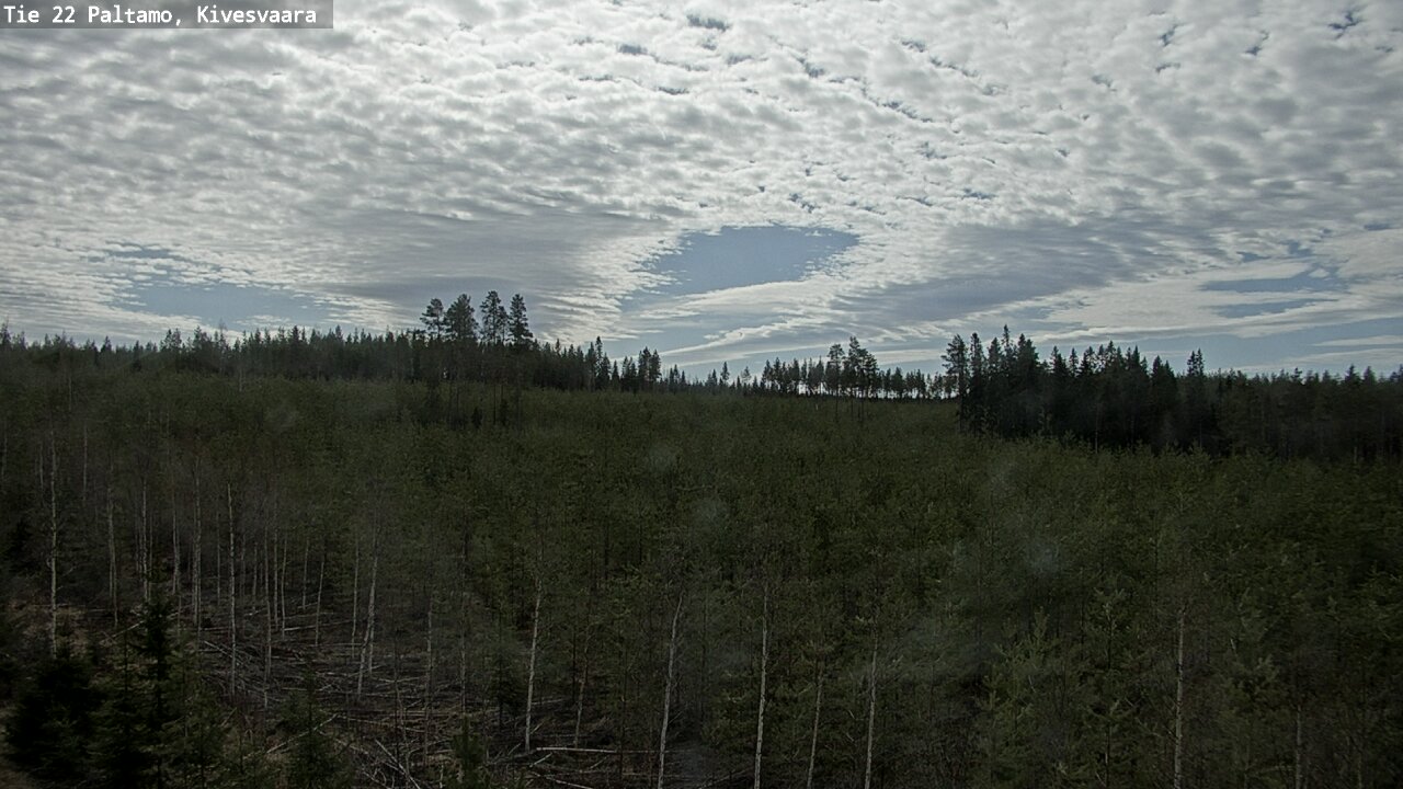 Kelikamerat Kuva Tie 22 Paltamo, Kivesvaara, Paltamo, Kainuu