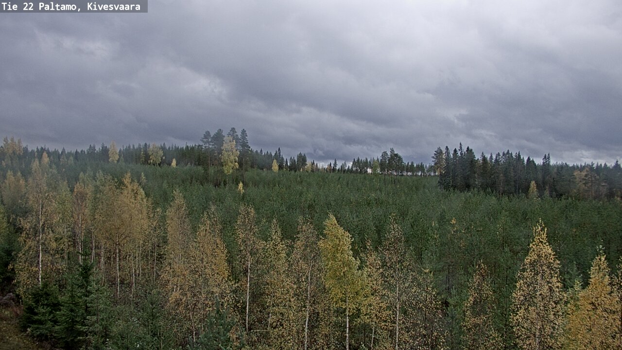 Weather Camera Image Road 22 Paltamo, Kivesvaara, Paltamo, Kainuu
