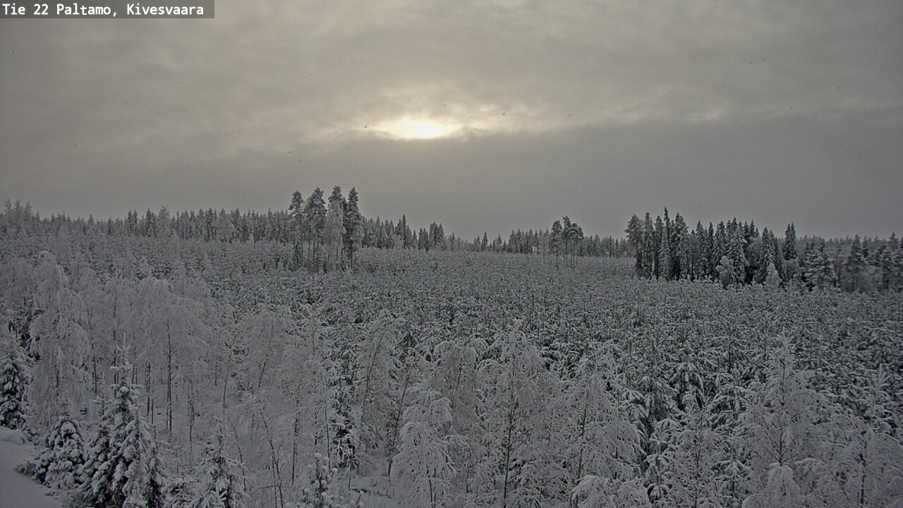 Kelikamerat Kuva Tie 22 Paltamo, Kivesvaara, Paltamo, Kainuu