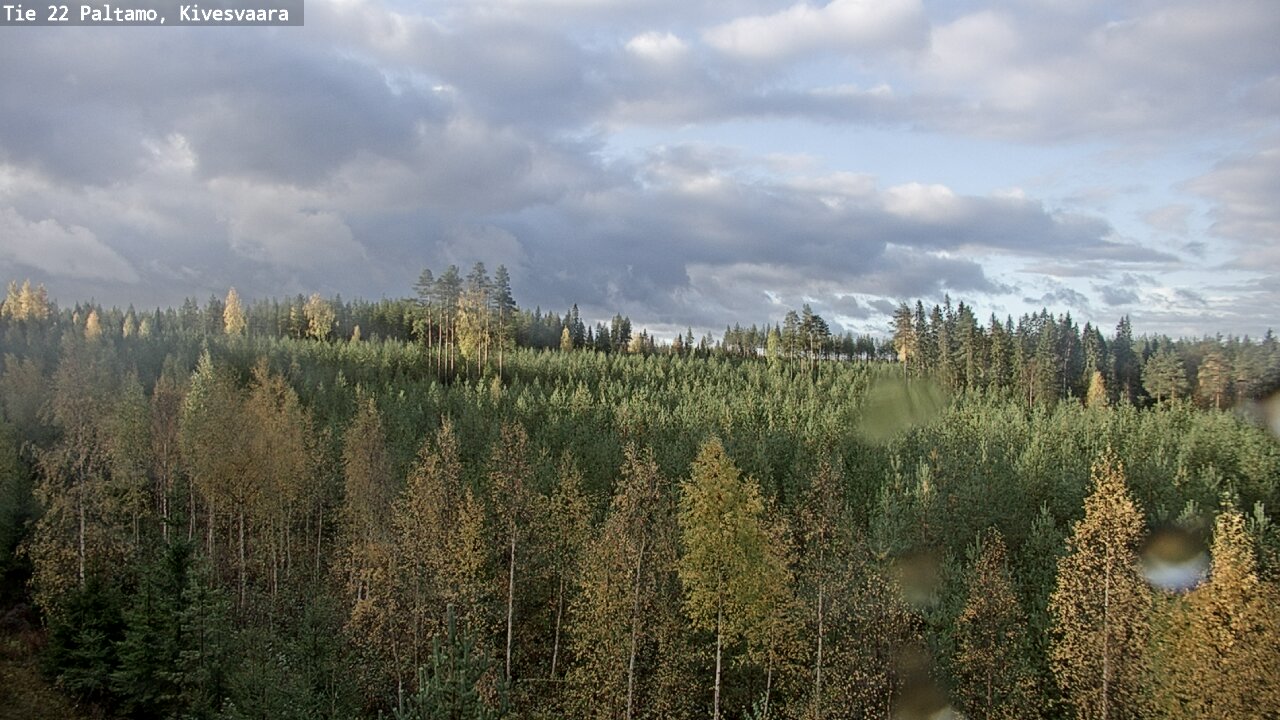 Weather Camera Image Road 22 Paltamo, Kivesvaara, Paltamo, Kainuu