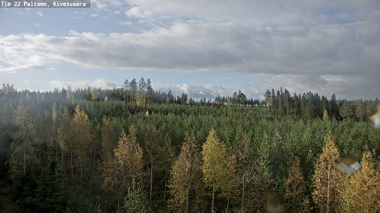 Weather Camera Image Road 22 Paltamo, Kivesvaara, Paltamo, Kainuu