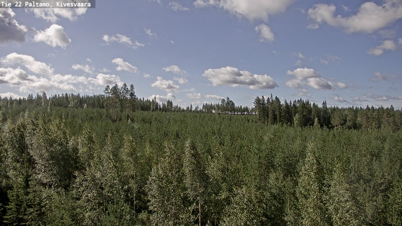 Kelikamerat Kuva Tie 22 Paltamo, Kivesvaara, Paltamo, Kainuu