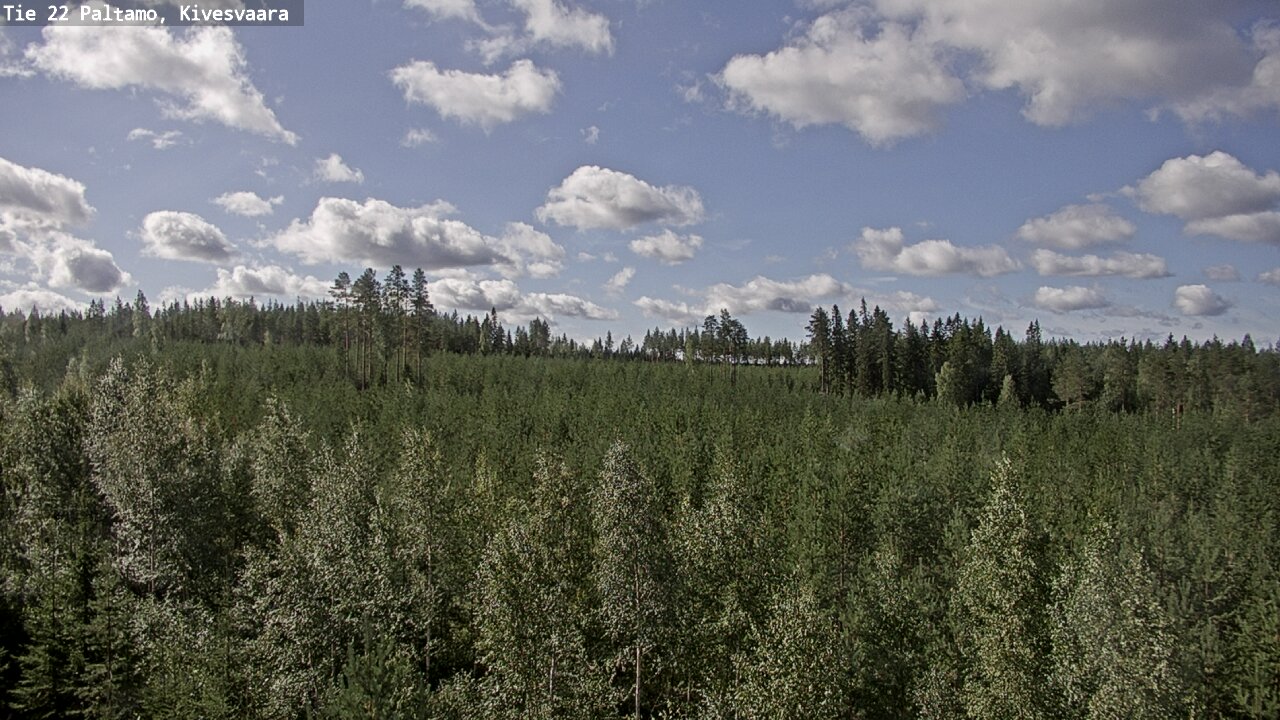 Kelikamerat Kuva Tie 22 Paltamo, Kivesvaara, Paltamo, Kainuu
